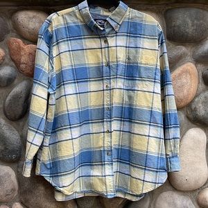 ROPER Men’s Plaid Cotton Long Sleeve Shirt 3X